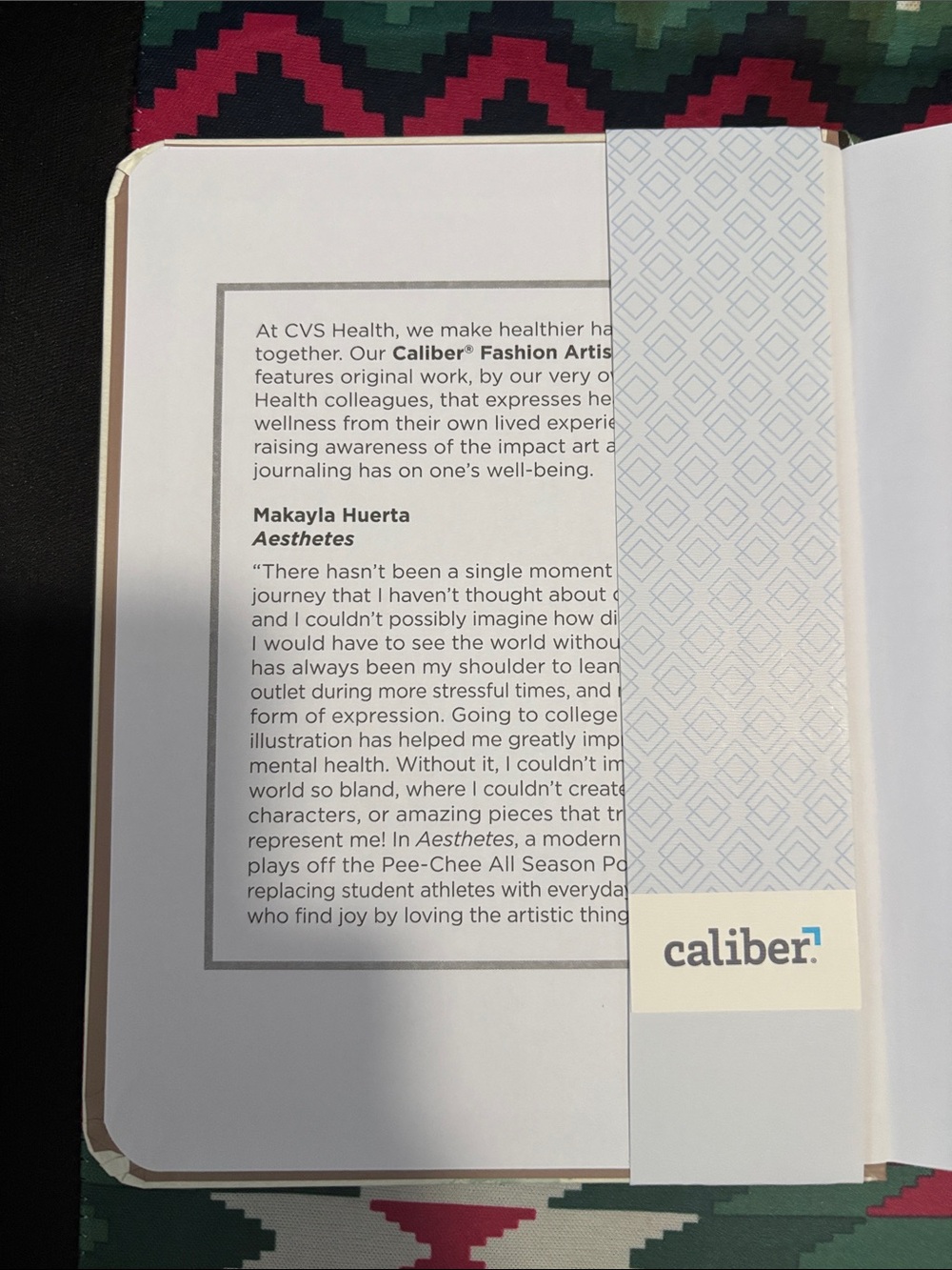 Caliber Artist Series Hardcover Journal NWT - Picture 4 of 5